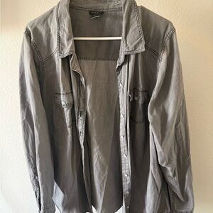 Torrid Women's Gray Shirt Jacket